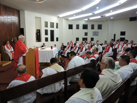 Conclusión de la visita del regional P. Timothy Ploch. 