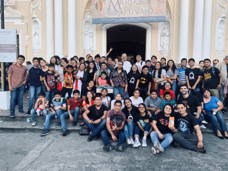 Jóvenes del MJS Parroquia La Divina Providencia.