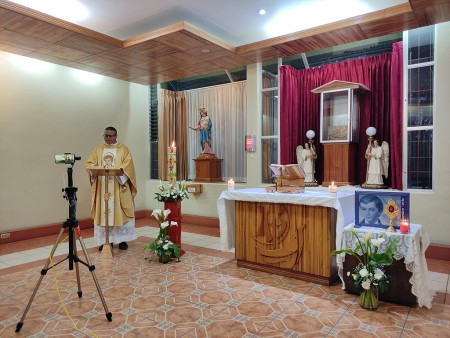 La Fiesta de Domingo Savio trascendió las fronteras ya que esta se transmitió por las redes sociales, lo que permitió la participación de más personas.