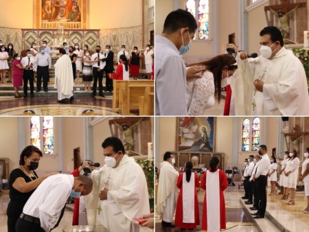 El sacramento del bautismo nos hace hijos de Dios y miembros de la Iglesia.