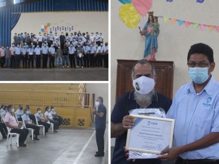 La visita oficial del p. Inspector se realiza una vez al año, su presencia es el paso de Don Bosco en las casas salesianas.