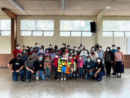 Con este retiro espiritual comienzan las actividades presenciales para el grupo de ENE de la parroquia San Juan Bosco.