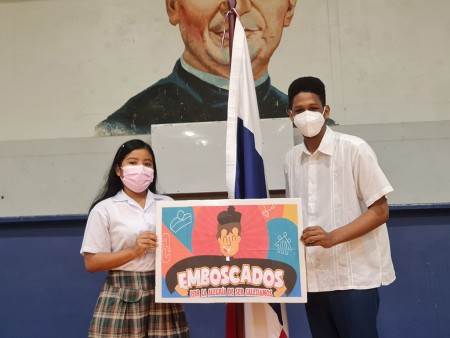 Yassiel Rodr&iacute;guez y Francisco Yearwood, ganadores del Emboscados local del ITDB.