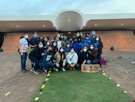 Jóvenes del MJS en la solemnidad de Don Bosco.