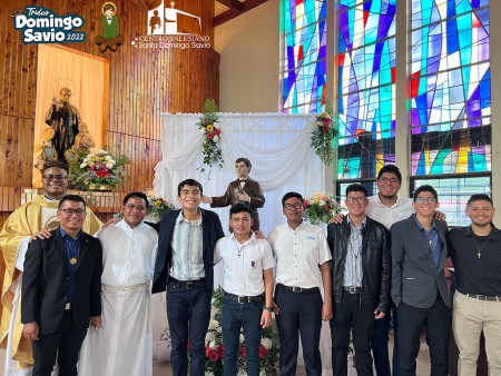 Aspirantes de los salesianos de Don Bosco en Centroamérica.