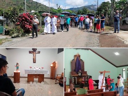 Celebraciones de Semana Santa en Pérez Zeledón.