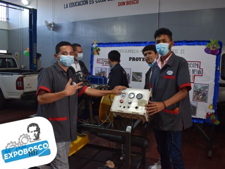 Jóvenes del CFP demostraron todo lo aprendido en la ExpoBosco 2022.