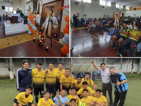 Oratorio Salesiano San Artémides Zatti del Colegio Santa Cecilia en El Salvador.