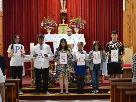 Al finalizar el evento los jóvenes adquirieron la misión de propagar la resurrección.