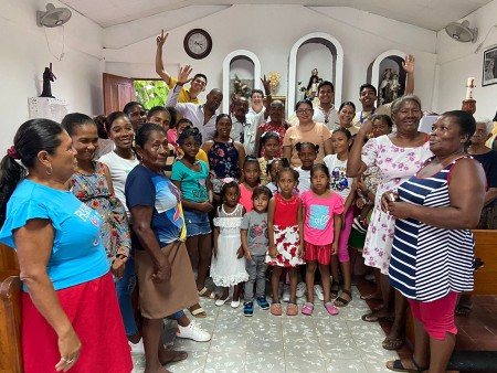 Los j&oacute;venes del MJS vivieron su experiencia misionera en Semana santa.