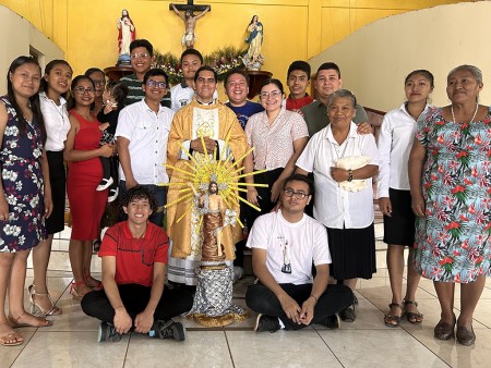 Salesianos vivieron una semana santa como misioneros.