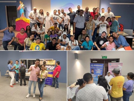 Jóvenes del MJS en Panamá compartieron  una jornada salesiana junto al hno. Alex Pinilla, SDB.