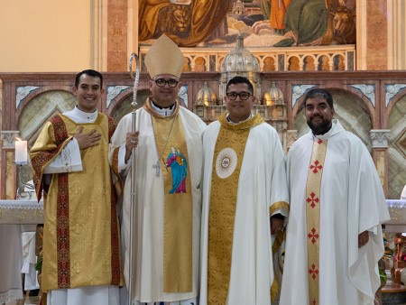 Guillermo Escobar, sdb, nuevo sacerdote salesiano.