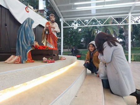 La celebración de fin de año se vivió en un ambiente de agradecimiento a Dios por un nuevo año vivido.