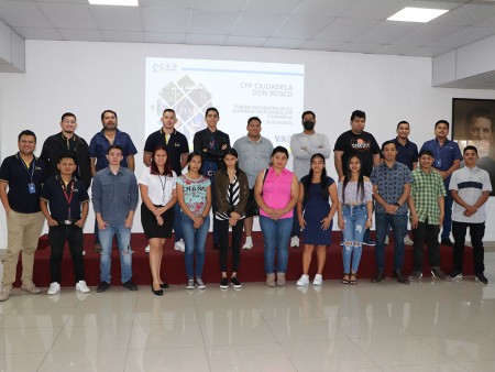 Exalumnos del Centro de Formación Profesional de Ciudadela Don Bosco.