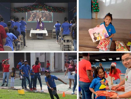 En un ambiente acogedor y divertido, los ni&ntilde;os disfrutaron de la celebraci&oacute;n navide&ntilde;a.