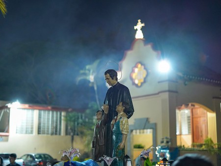 La feligresía de la parroquia Espíritu Santo celebró con devoción a Don Bosco.