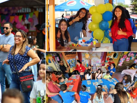 La kermesse de este año fue un encuentro familiar propio del carisma saleiano.