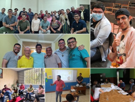 El equipo animador de Parroquia visitó cada una de las parroquias salesianas de Guatemala.