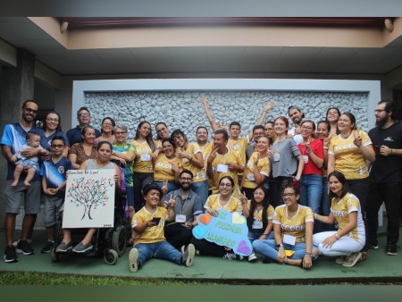 Jóvenes escogistas participaron de un fin de semana de retiro espiritual.