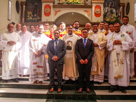 Jorge Tec Acte SDB y José Victor Tiul Quiix SDB dieron su sí para siempre al Señor en la congregación Salesiana.