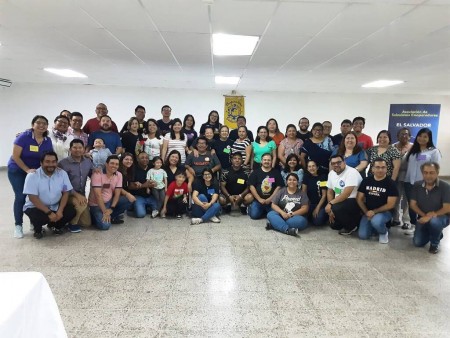 Salesianos Cooperadores de El Salvador durante su Asamblea Nacional 2025, celebrada en un ambiente de fraternidad y espíritu salesiano.