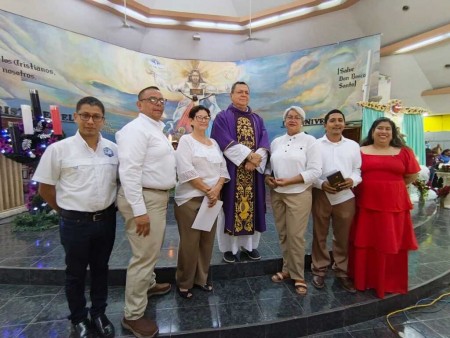 Cuatro nuevos Salesianos Cooperadores sellan su compromiso durante la ceremonia en Managua.