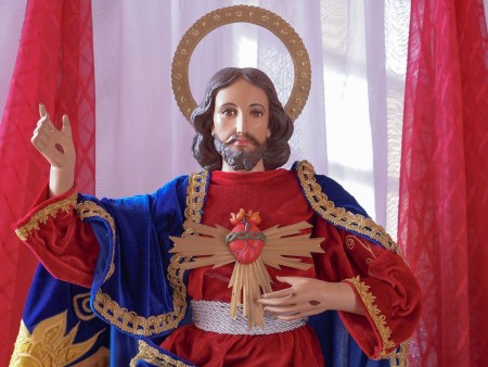 Un corazón que ama, llora y perdona… hasta la cruz. / Fotografía: Pablo Santiago