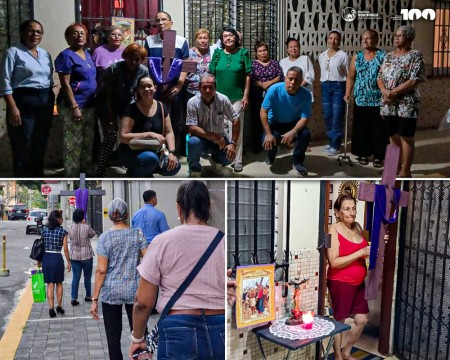 Este gesto misionero permiti&oacute; que la oraci&oacute;n trascendiera los muros del templo, acercando el mensaje de la cruz a la vida diaria de la comunidad y fortaleciendo el esp&iacute;ritu de fraternidad entre vecinos y feligreses.