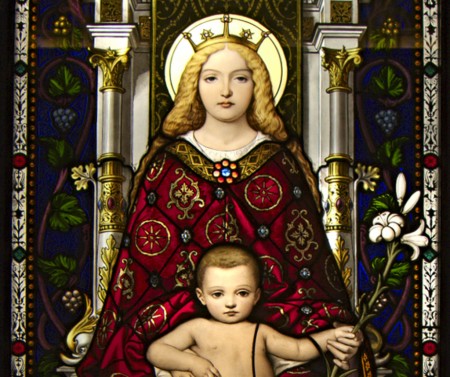 María madre de Dios.