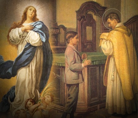 8 de diciembre: día que recuerda el nacimiento del Oratorio y la presencia maternal de la Inmaculada en la misión salesiana.