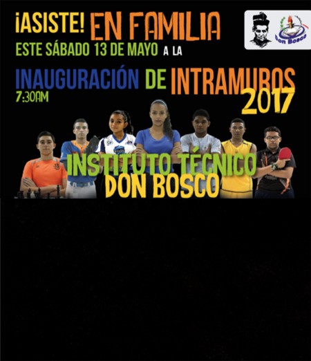 Intramuros Instituto Técnico Don Bosco. Mayo 2017.- 