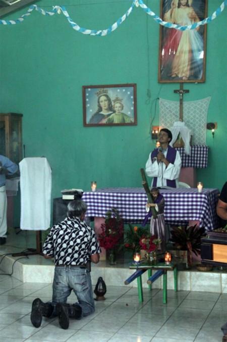 Misa en la Cobanerita. 