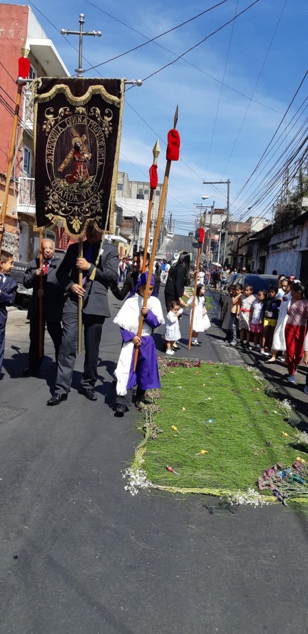 Procesi&oacute;n de los ni&ntilde;os.