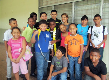 Monaguillos Basílica Don Bosco. Panamá.