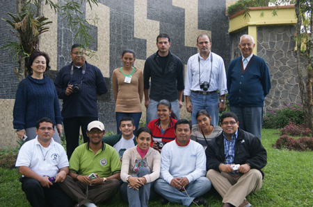 Equipo de colaboradores de Panamá, Costa Rica, Nicaragua y Honduras. 