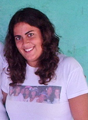 Loreto fue voluntaria por un año en la Ciudad de los Niños. 