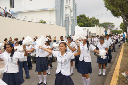 Celebración a María Auxiliadora en Granada. Nicaragua.