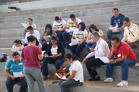 Retiro para docentes salesianos. El Salvador. 