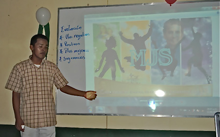 Propuesta de logo para MJS Nicaragua.