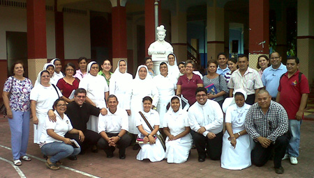 Equipo organizador centenario salesiano. Nicaragua. 