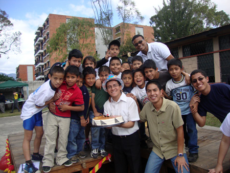 Celebración a Don Bosco en el Filosofado Salesiano.