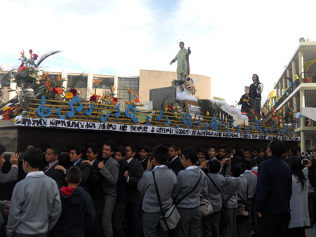 Colegio Don Bosco celebra a su santo. 