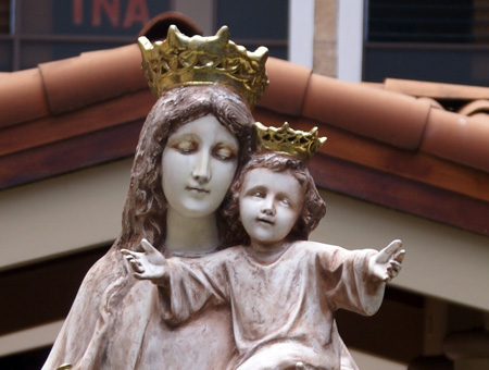 María Auxiliadora de los Critianos. Casa de la Virgen. Costa Rica. 