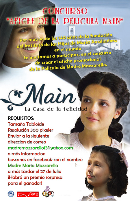 Concurso afiche Madre Mazzarello 