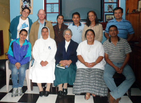 Familia Salesiana en Carchá. 