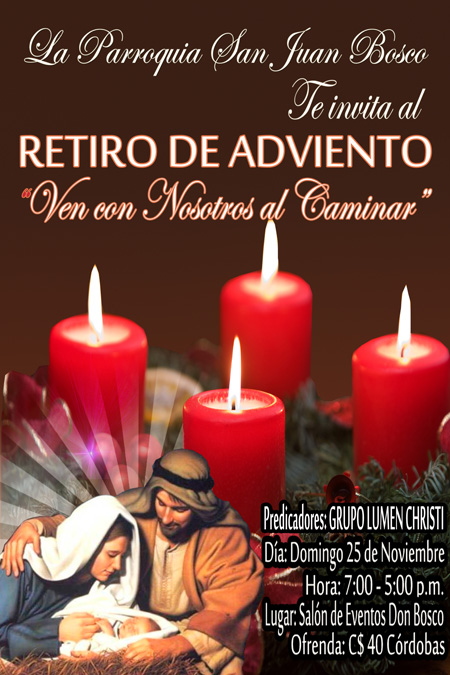 Retiro de Adviento. Nicaragua.