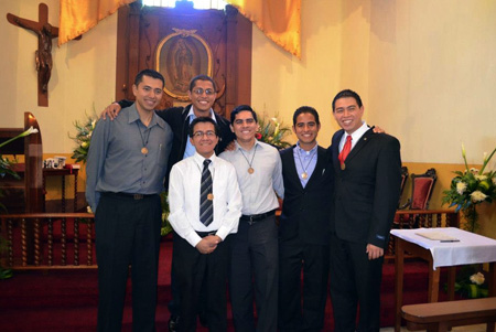 Tirocinantes salesianos 2013.