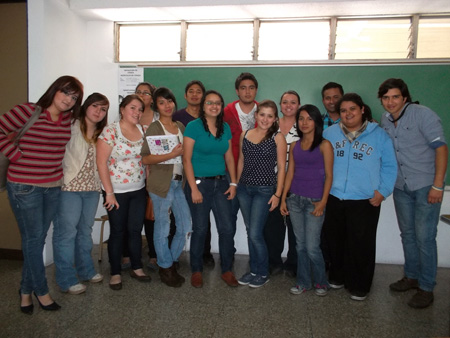 Grupo de voceros estudiantiles. UMES.