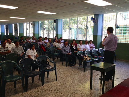 Actualizacion y formacion docente colegio San José, Santa Ana